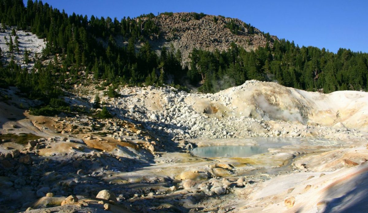 Bumpass Hell Trail and Boardwalk, Lassen Volcanic National Park