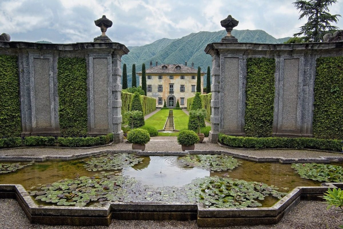 9 Beautiful Lakeside Homes Around the World Worth Seeing 2 villa balbiano, fontana, garden, water lilies, water lily, architecture, nature, villa, construction, historical building, tourism, cypress trees, lake como, lombardy, italy, point of view