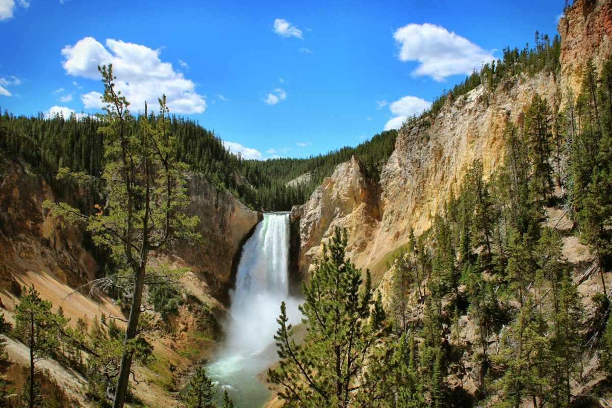 9 Ways a Yellowstone Eruption Could Change Travel in the U.S. 5 waterfalls under blue sky during daytime