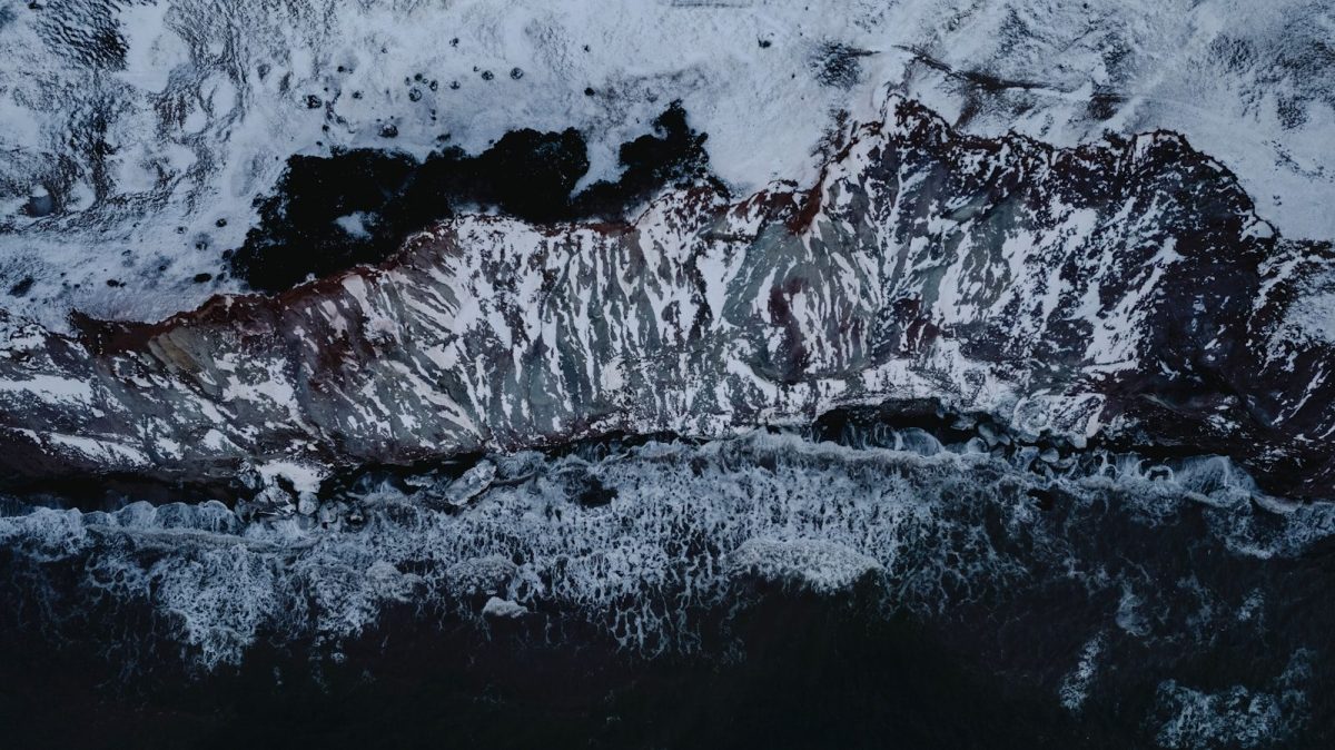 8 Canadian Wildlife Trips That Are Blowing Up on TikTok Right Now 6 an aerial view of a snow covered mountain