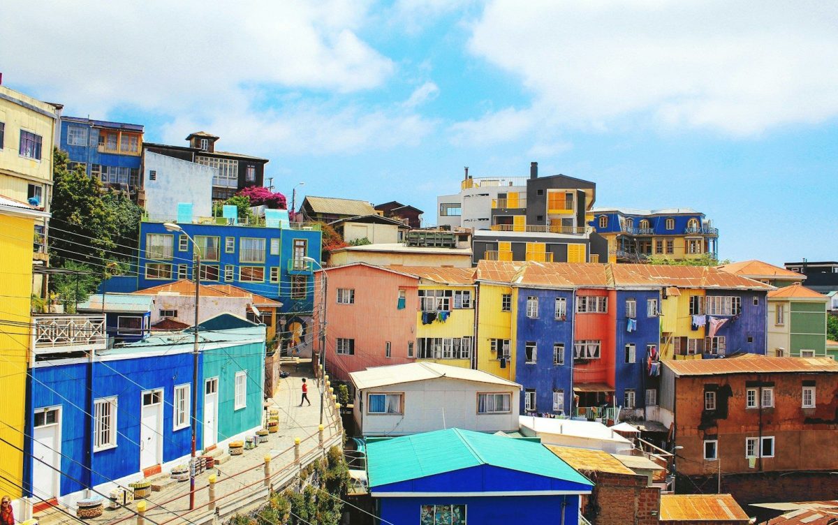 15 Great Places Around the World to Enjoy Retirement 12 landscape photography of blue and yellow houses