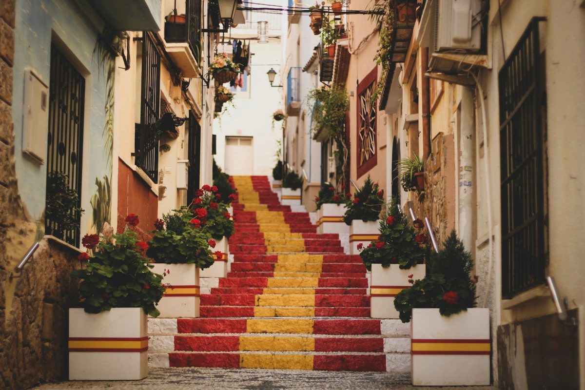 15 Great Places Around the World to Enjoy Retirement 7 red, yellow, and white concrete stairs
