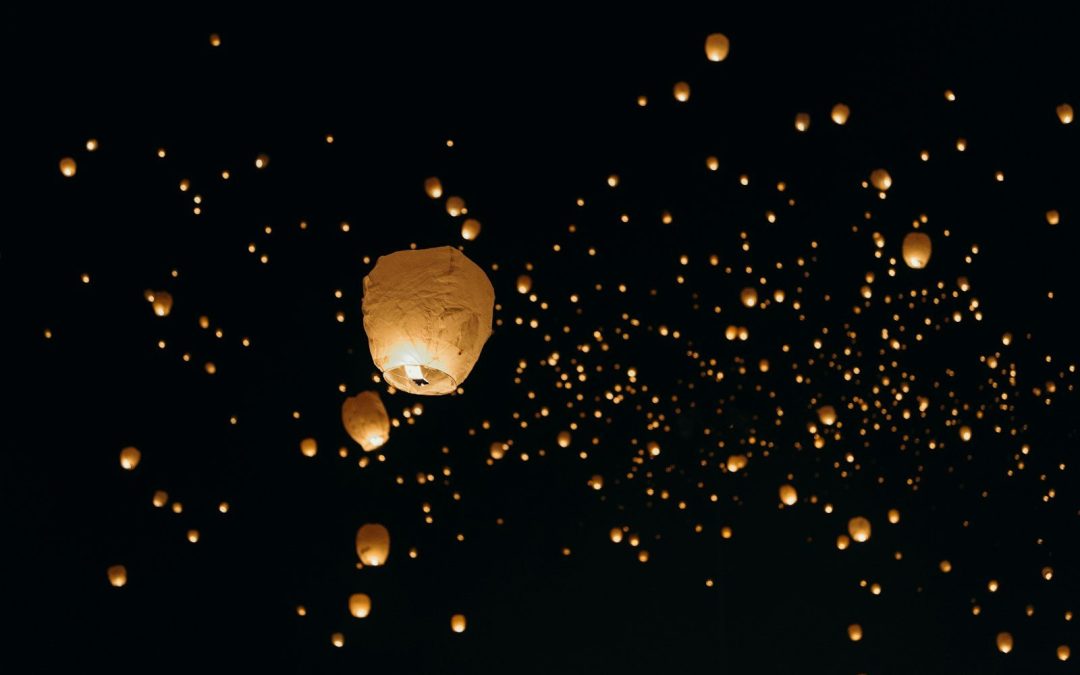 You can experience a real life lantern festival just like the one in Tangled